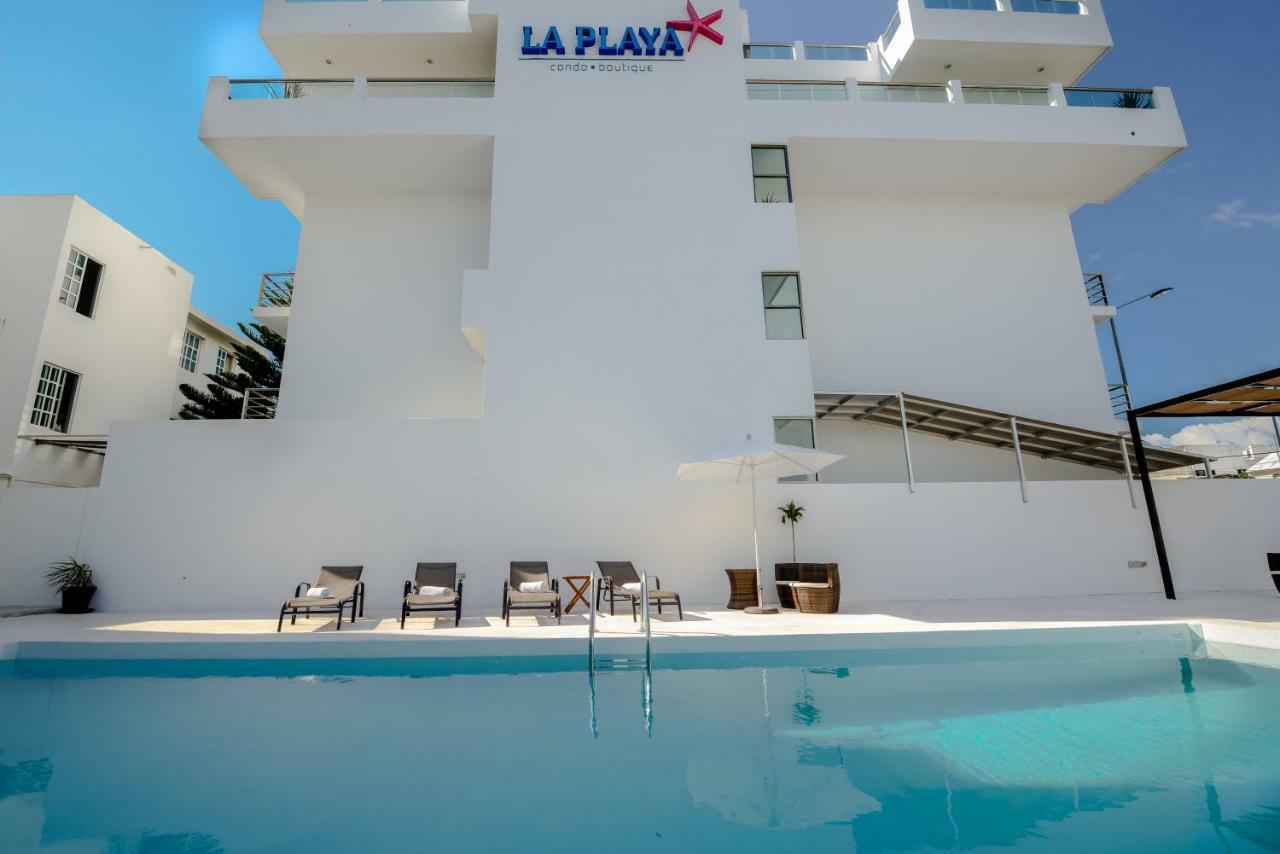 La Playa Condo Playa del Carmen Bagian luar foto